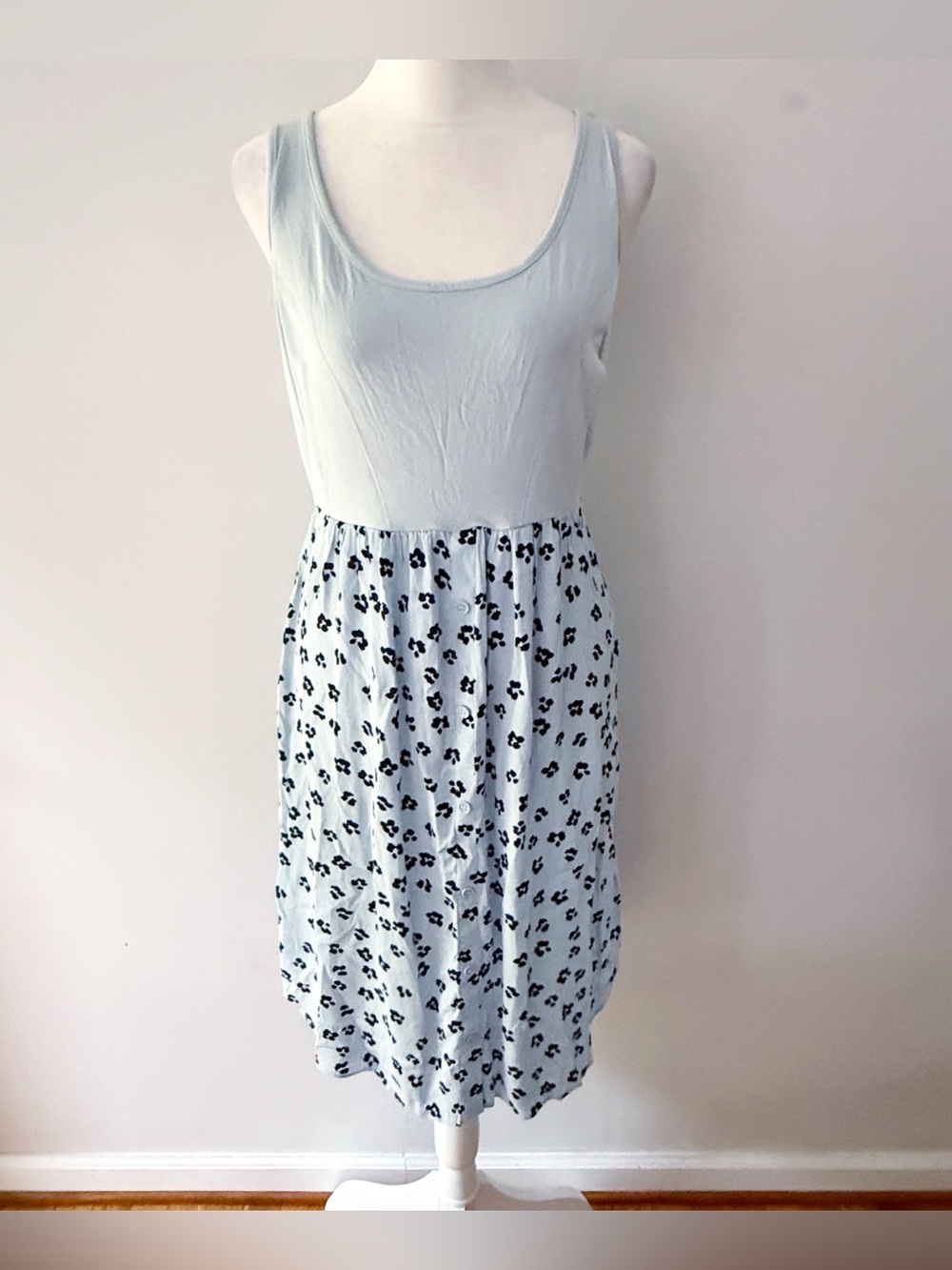 Seraphine Women Maternity Nursing Dress Size 4 Pastel Comfy Stretch Feminine